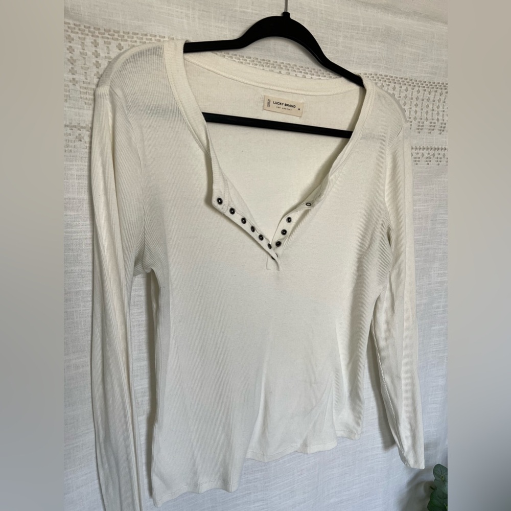 Lucky brand Henley long sleeve
